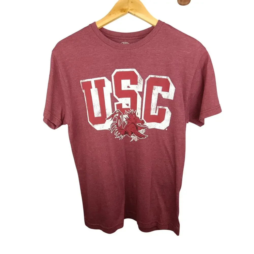 USC Gamecocks Garnet Short-Sleeve Graphic Tee